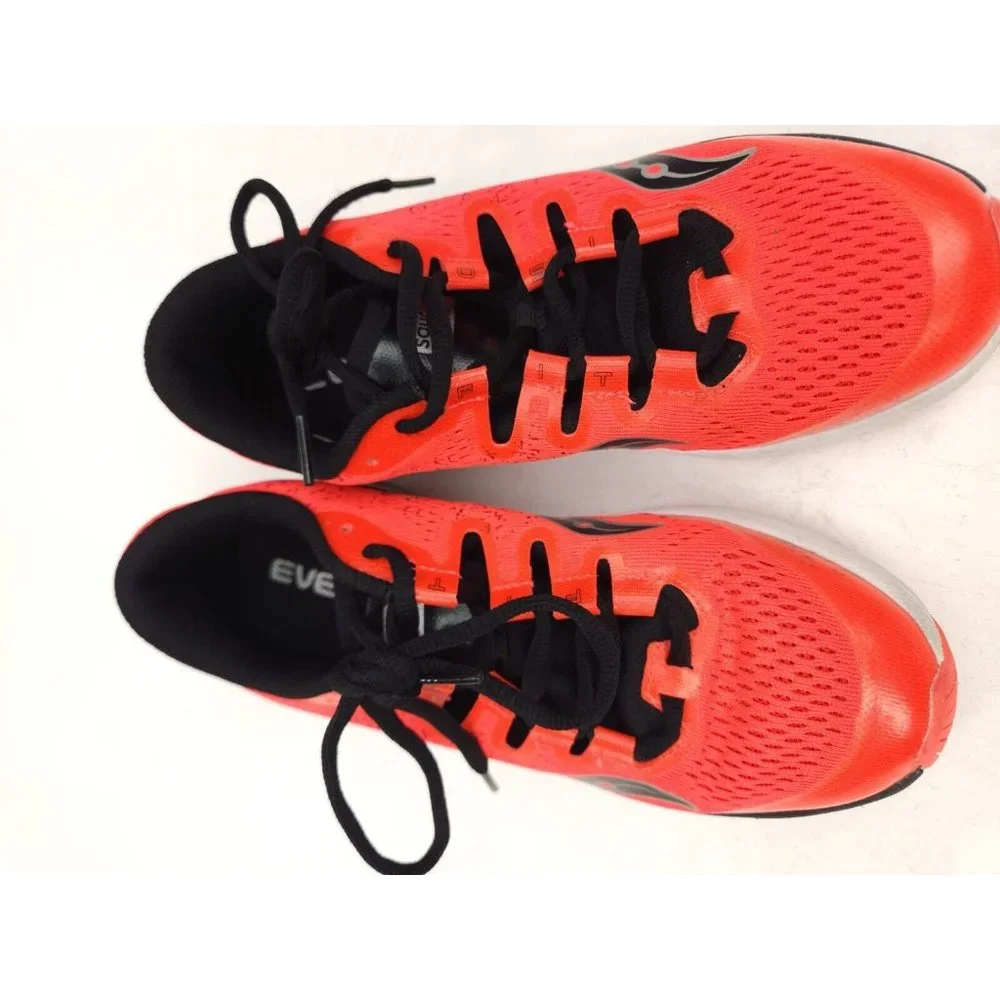 Saucony Shoes Freedom ISO Everun Men's Size 5 M Sneakers Orange/Pink Running